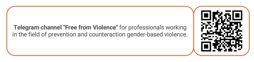 Chanel or professionals working in the field of prevention and counteraction gender-based violence