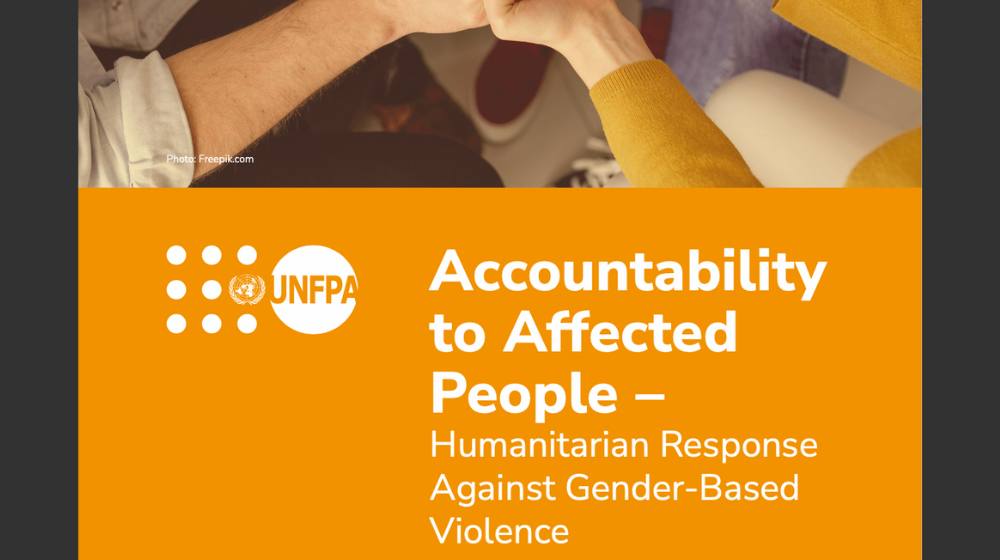 Accountability to Affected People – Humanitarian Response Against Gender-Based Violence