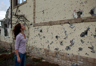 UNFPA Goodwill Ambassador Ashley Judd in Ukraine