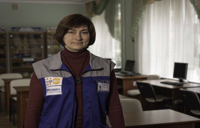 Анна Шпортун - фахівчиня мобільної бригади соціально-психологічної допомоги у Полтаві
