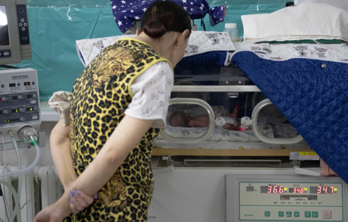 The Government of Japan will support UNFPA to scale up life-saving sexual and reproductive health services in Ukraine. © UNFPA U