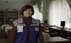 Анна Шпортун - фахівчиня мобільної бригади соціально-психологічної допомоги у Полтаві