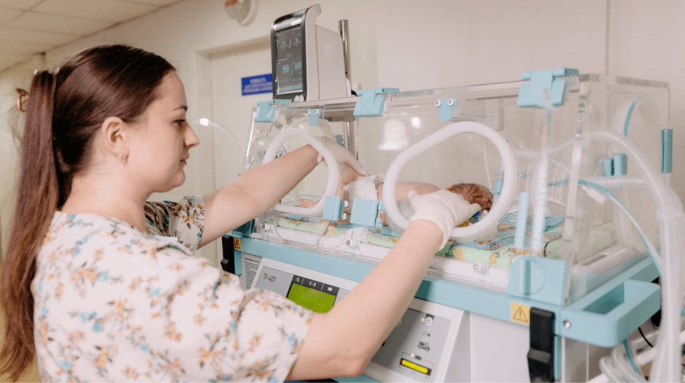 The incubator in the Kharkiv perinatal center