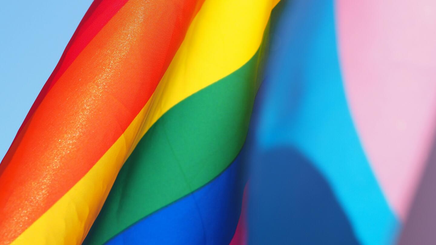 Pride and Transgender Flags