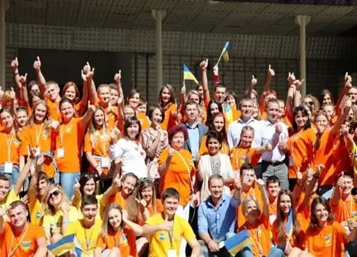 Inter-regional youth forum “Youth unites Ukraine” held at recreation camp “Zoryaniy” near Kremenchuk - Slideshow