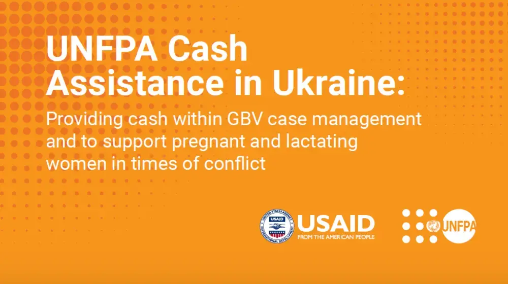 UNFPA Cash Assistance in Ukraine