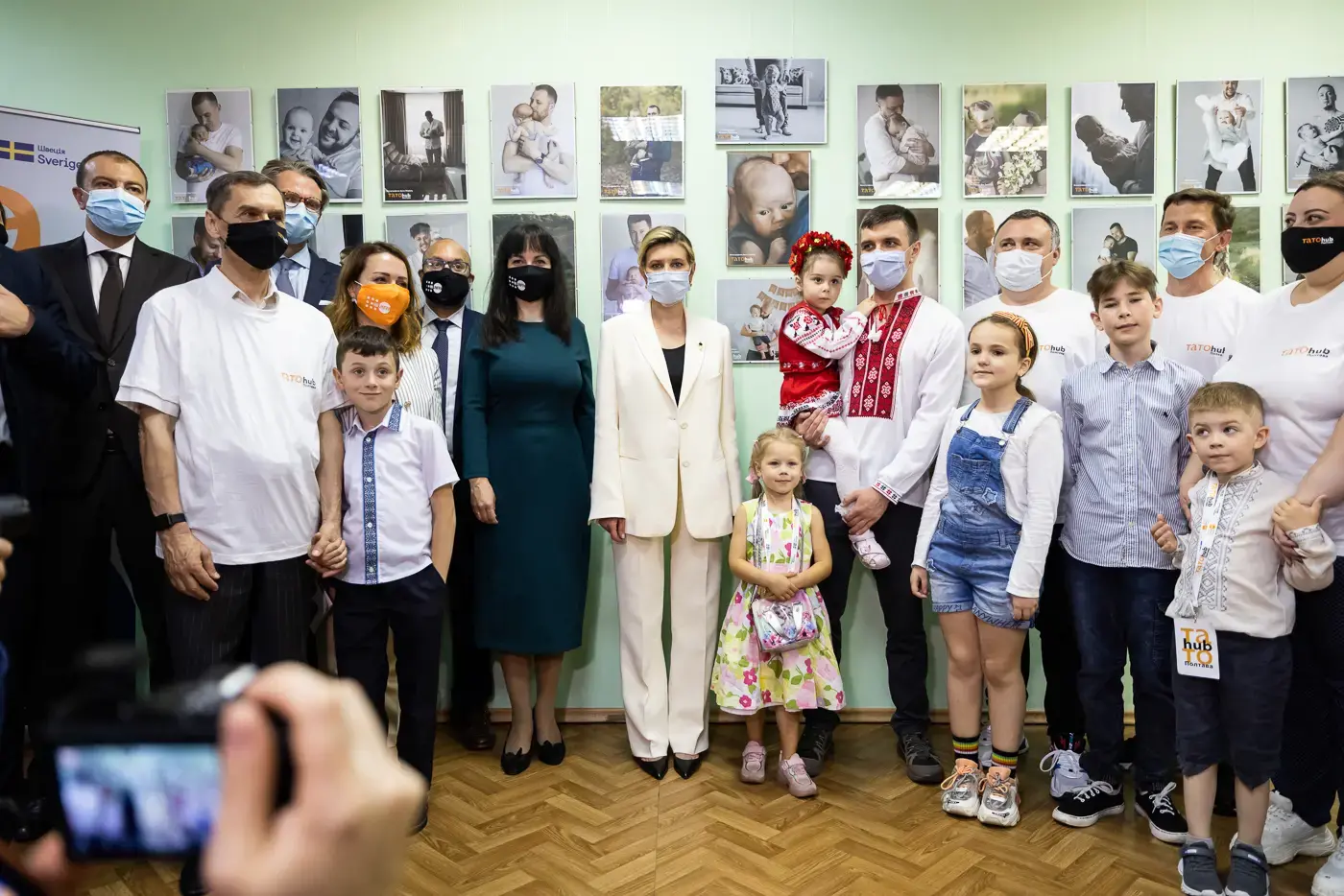 UNFPA Ukraine in partnership with Sweden opened club for fathers "Tatohub.Poltava" 