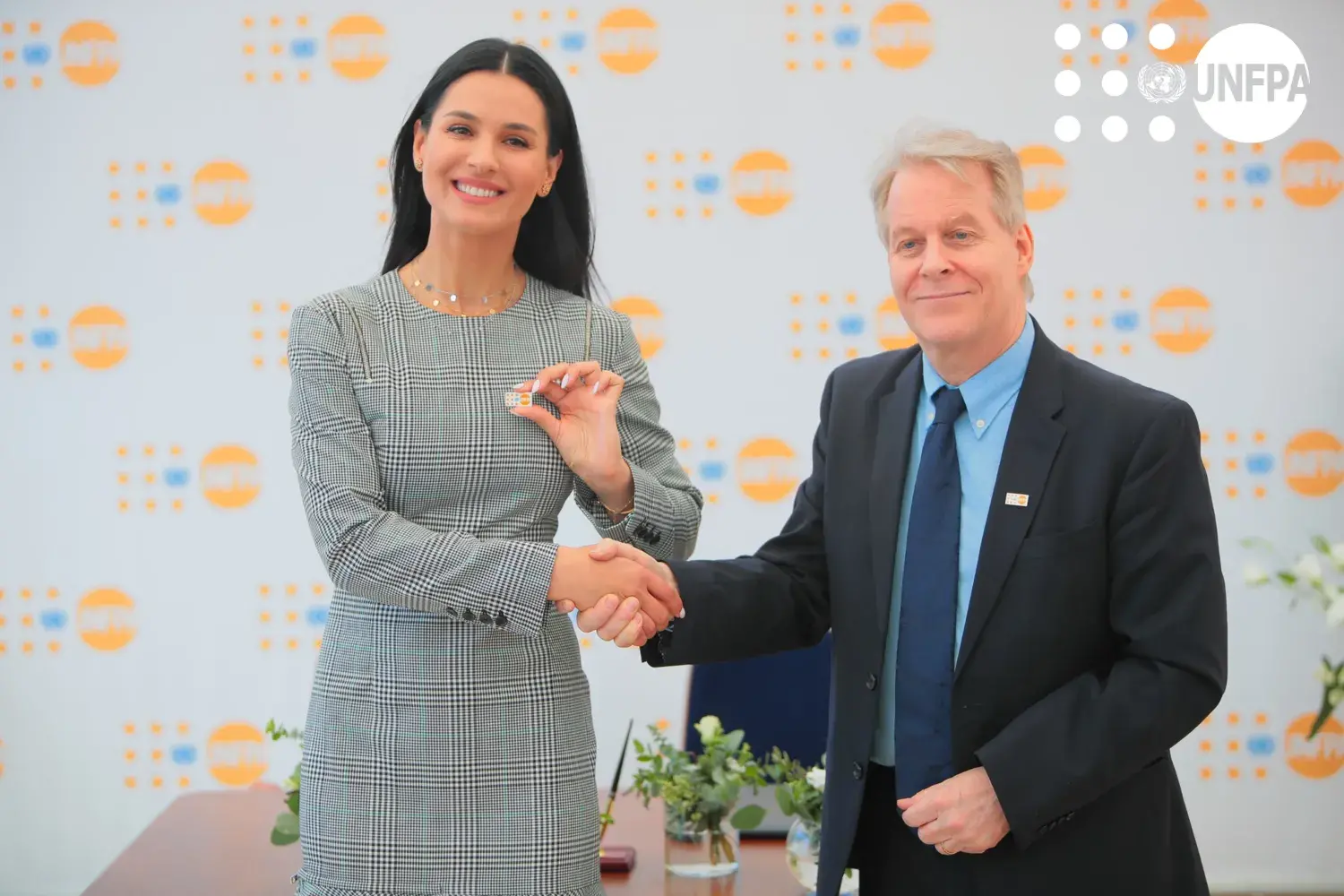 Maria Efrosinina became the Honorary Ambassador of the UN Population Fund in Ukraine 