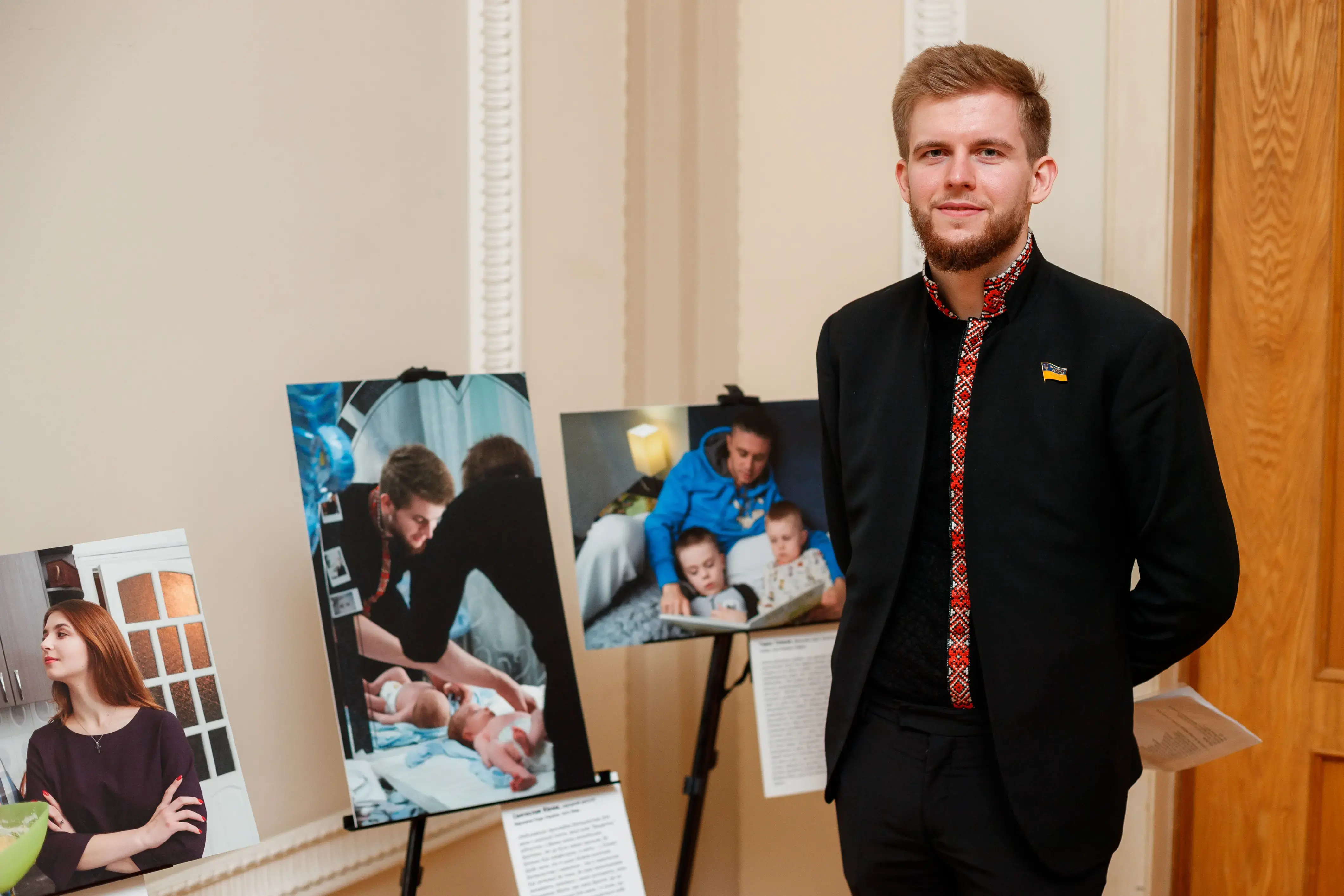 “Swedish Dadds” photo exhibition opened at the Ukrainian Parliament