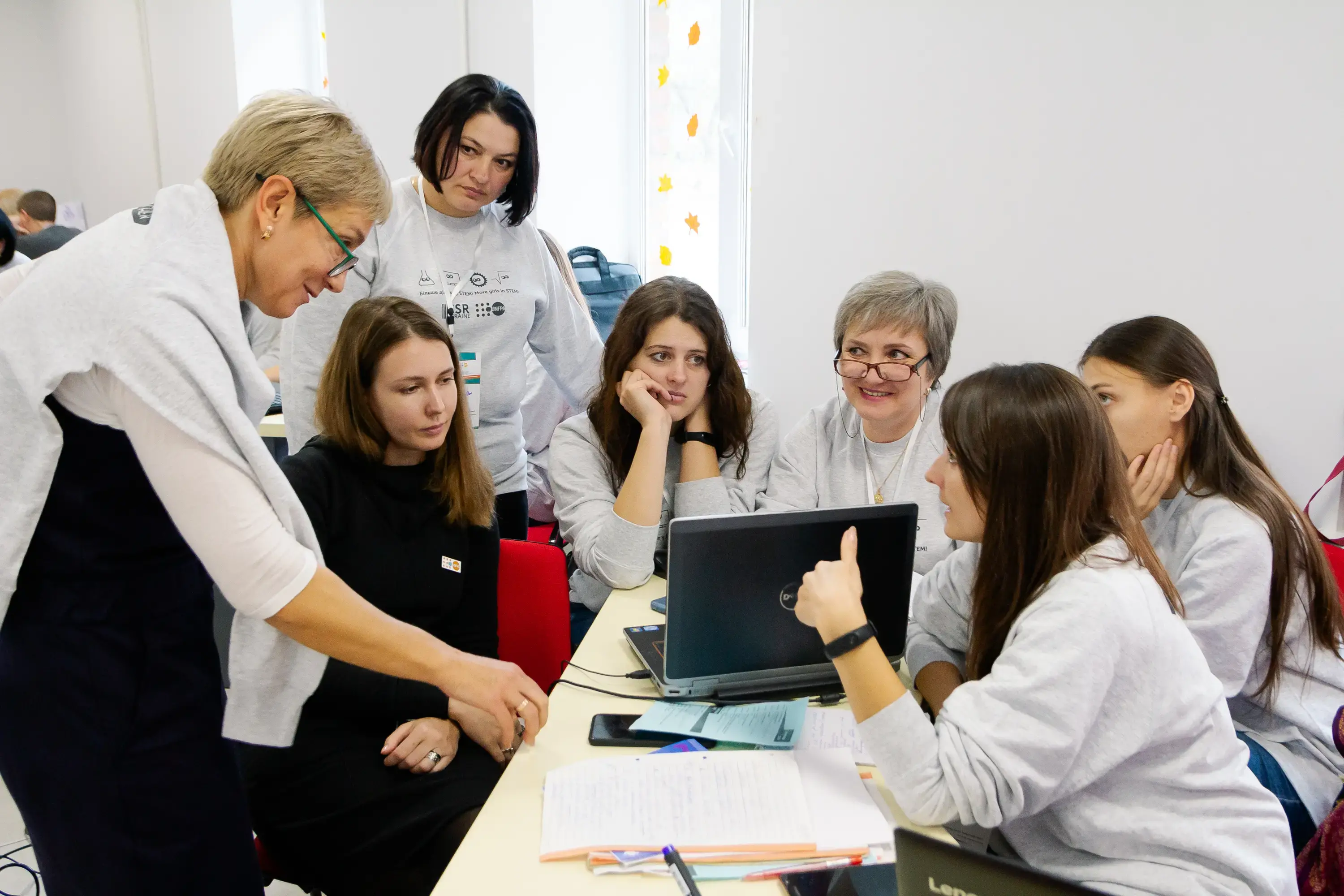 STEM knowledge test and videos on mentoring: gender-sensitive projects developed by the teaching community during the Hackathon in Khmelnytskyi