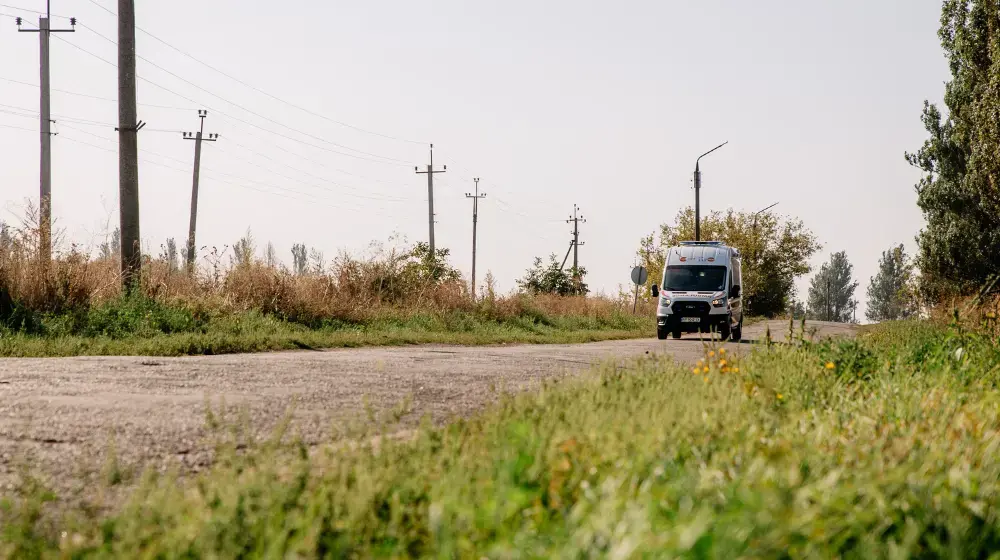 In Donetsk, a UNFPA-supported mobile gynecological brigade from UNFPA Ukraine is operating to improve access of the region's residents to specialized medical services.