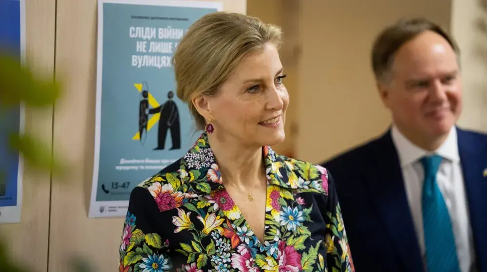 UNFPA welcomed The Duchess of Edinburgh to the Survivor Relief Centre in Kyiv