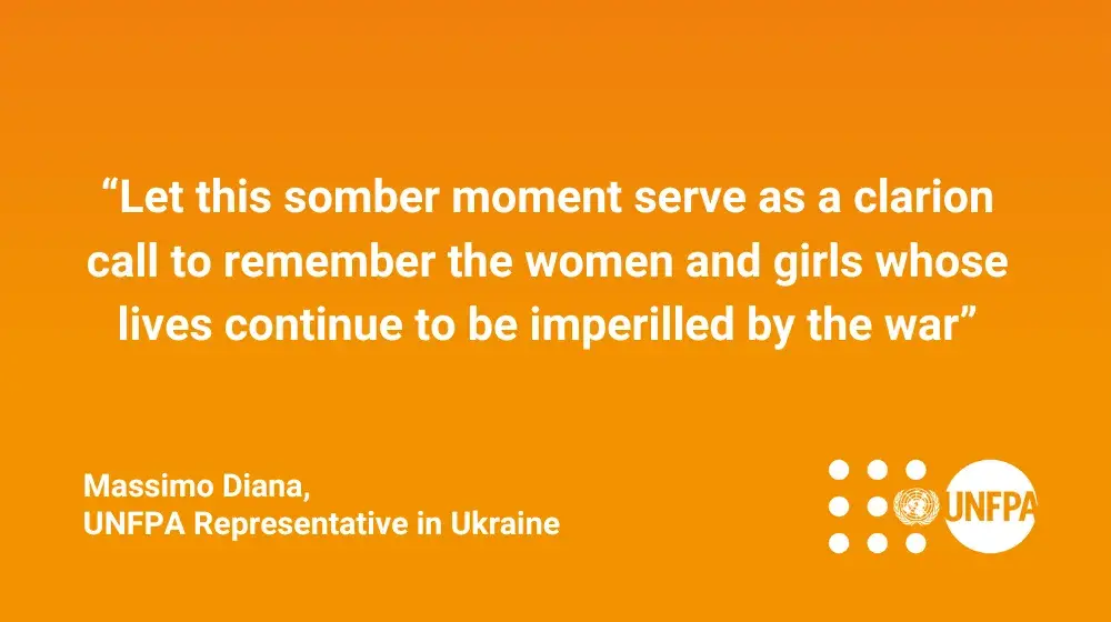 Statement by UNFPA Ukraine Representative on 2 years of war escalation