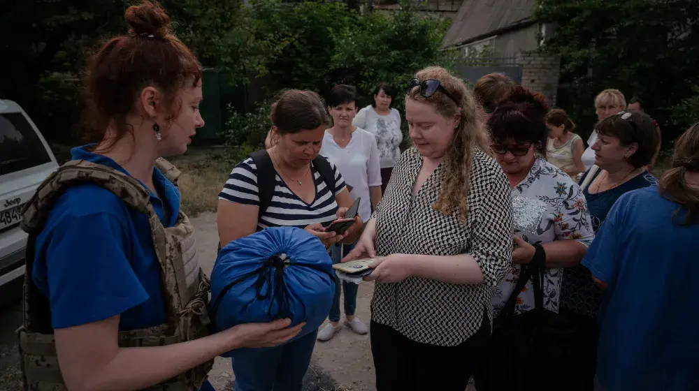 “This is a global catastrophe”: How the Survivor Relief Center in Kherson is responding to the Kakhovka Dam disaster