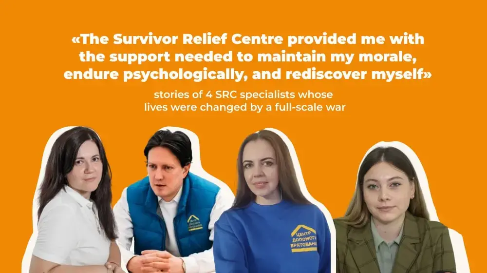 How the escalation of war has changed the lives of the specialists of the Survivor Relief Centres 