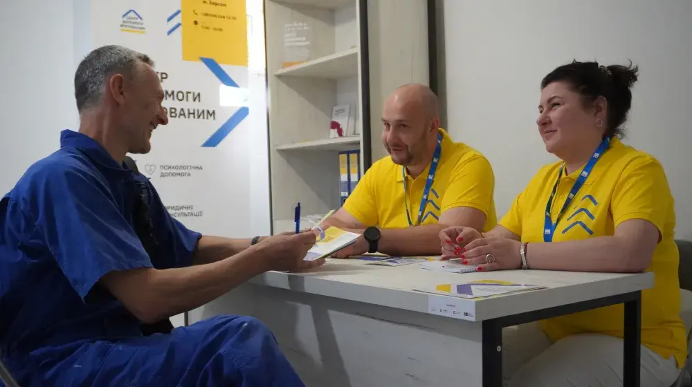 Survivor Relief Centre in Kherson opened in a physical location