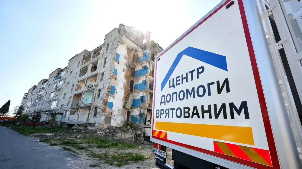 Mobile Survivor Relief Centres launched in Ukraine to support people affected by war