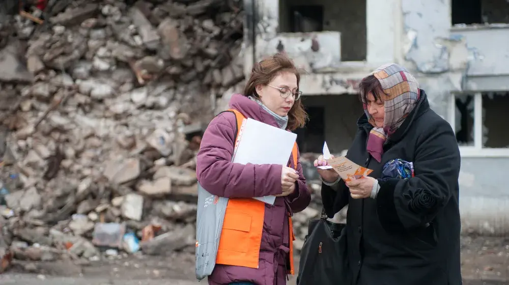 Despite the shelling: how UNFPA helps Ukrainians during the war