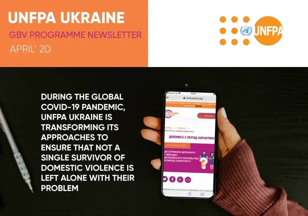 Newsletter UNFPA Ukraine / GBV programme