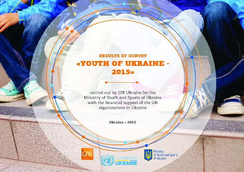 Analytical research «Youth of Ukraine - 2015»